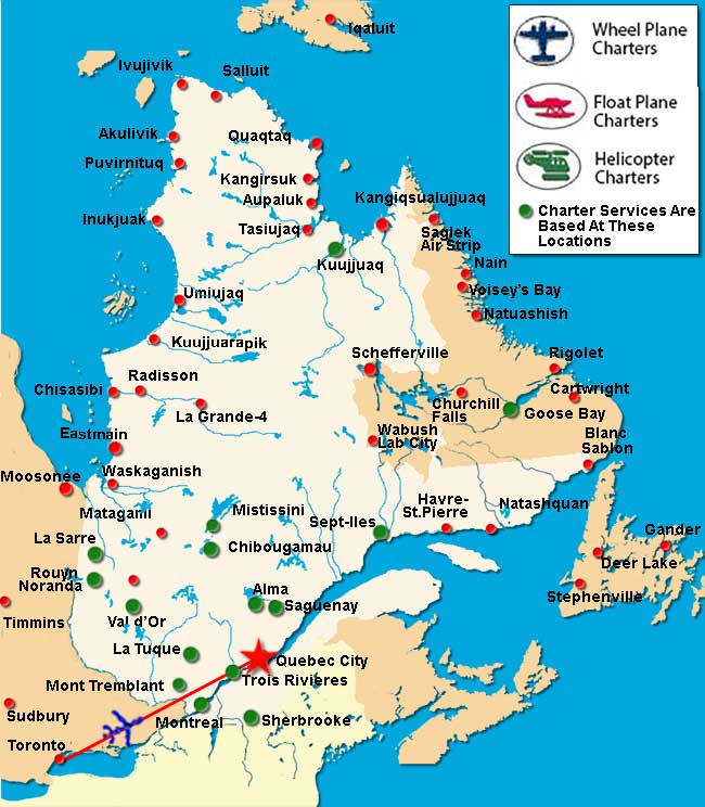 Toronto Charter Flights